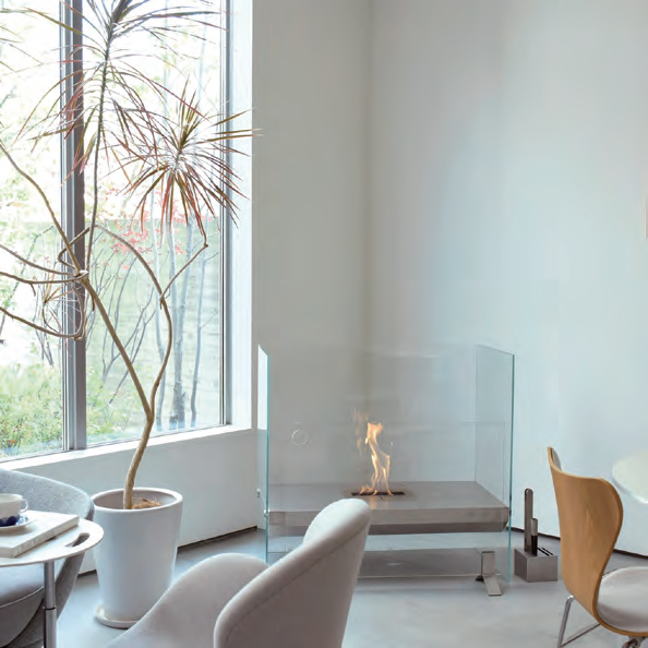 LK THE AVANT-GARDE fireplace