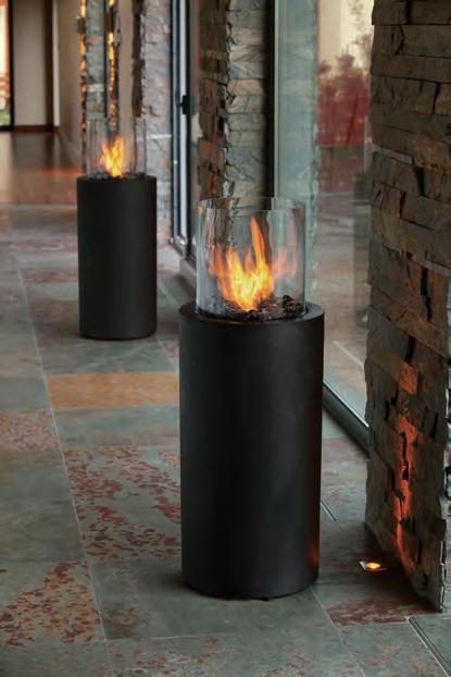 LK BLACK TOTEM fireplace