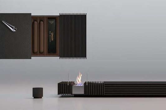 LK CIGAR fireplace